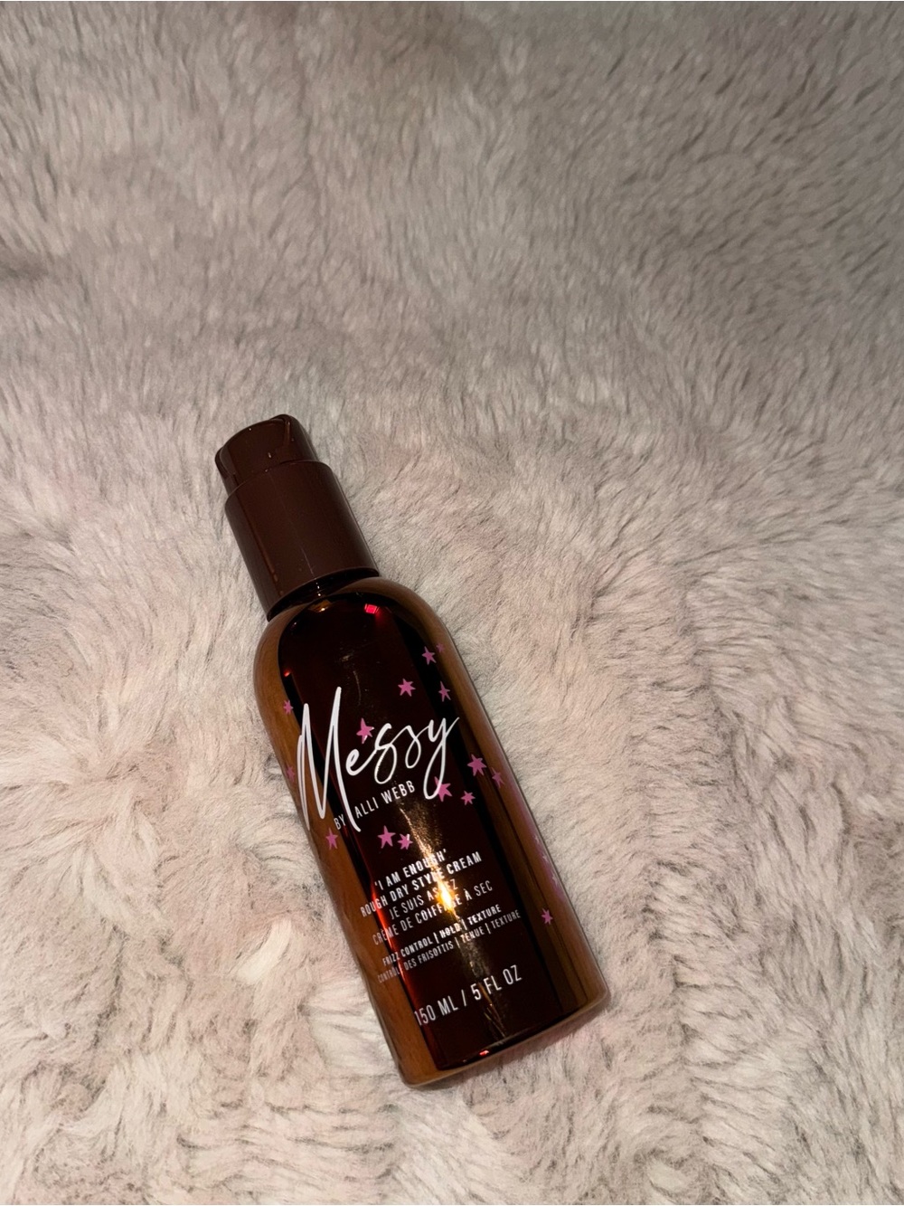 NWT Messy by Alli Webb Rough Dry Cream | Leave-In Frizz Control Styling Hair